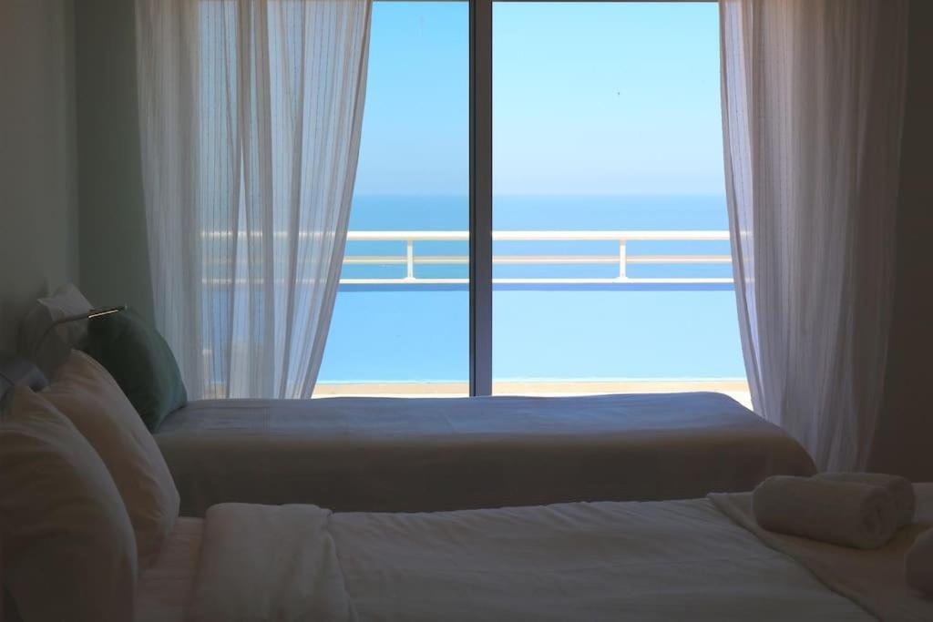 Sitio Penthouse - Big Terrace With Sea View & Bbq Villa Nazare Bagian luar foto