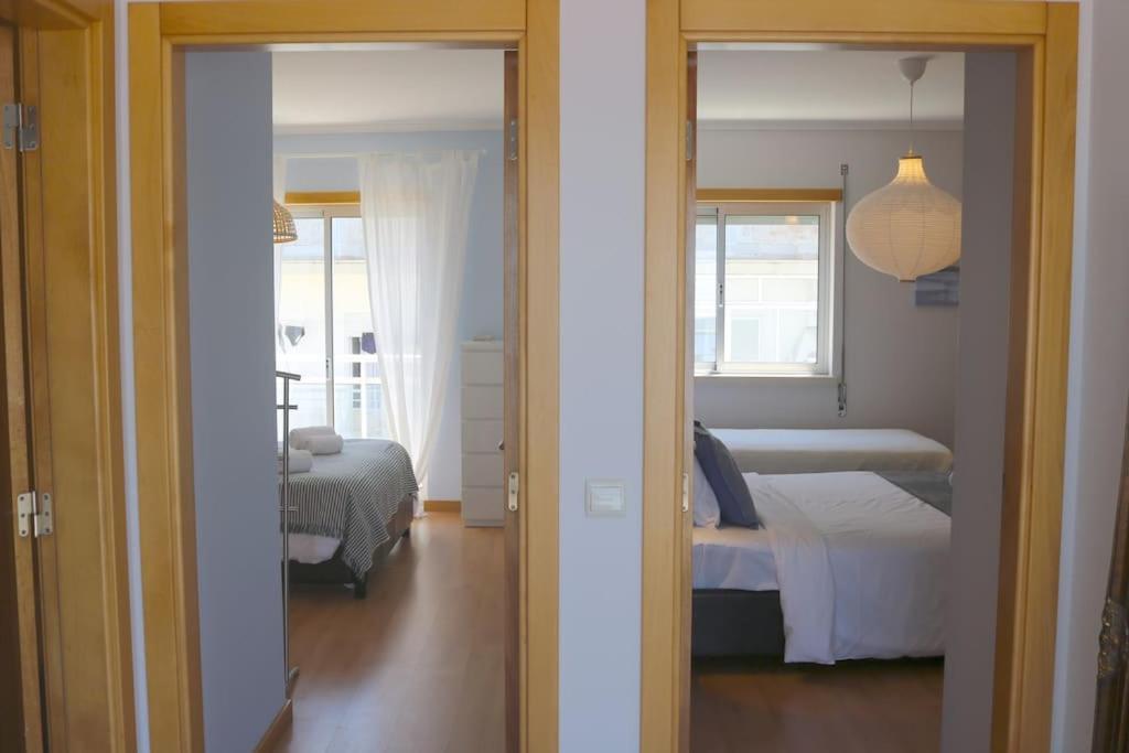 Sitio Penthouse - Big Terrace With Sea View & Bbq Villa Nazare Bagian luar foto