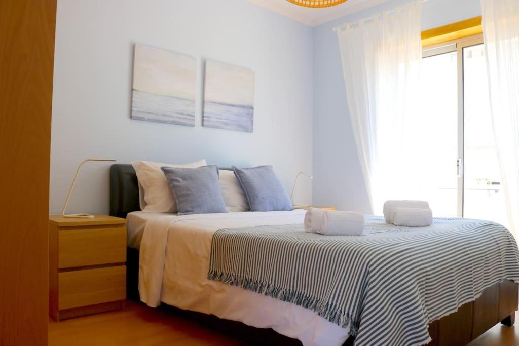 Sitio Penthouse - Big Terrace With Sea View & Bbq Villa Nazare Bagian luar foto