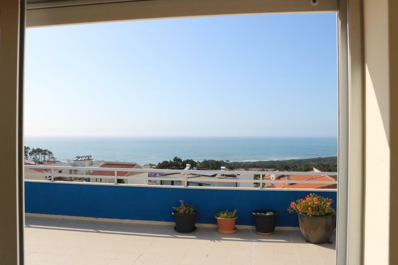 Sitio Penthouse - Big Terrace With Sea View & Bbq Villa Nazare Bagian luar foto