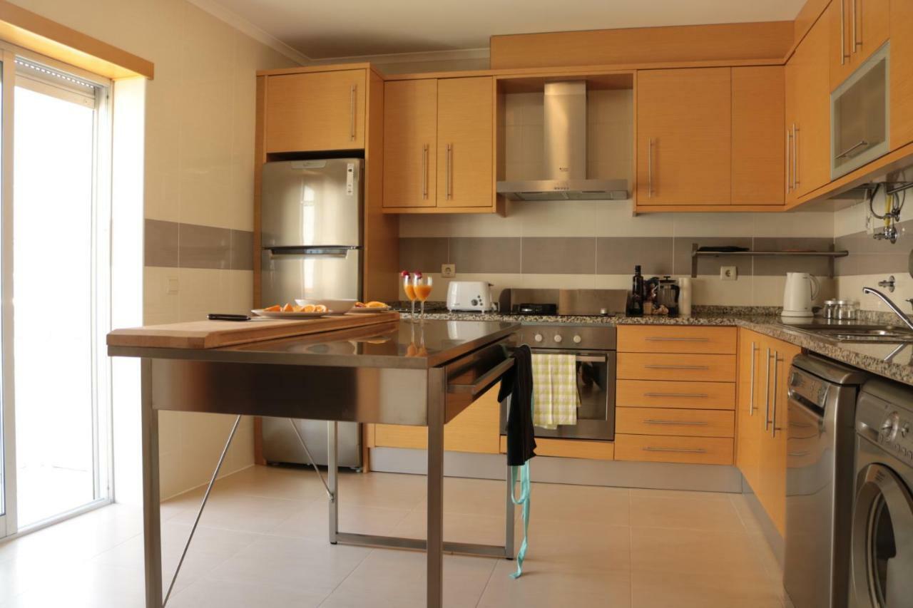 Sitio Penthouse - Big Terrace With Sea View & Bbq Villa Nazare Bagian luar foto