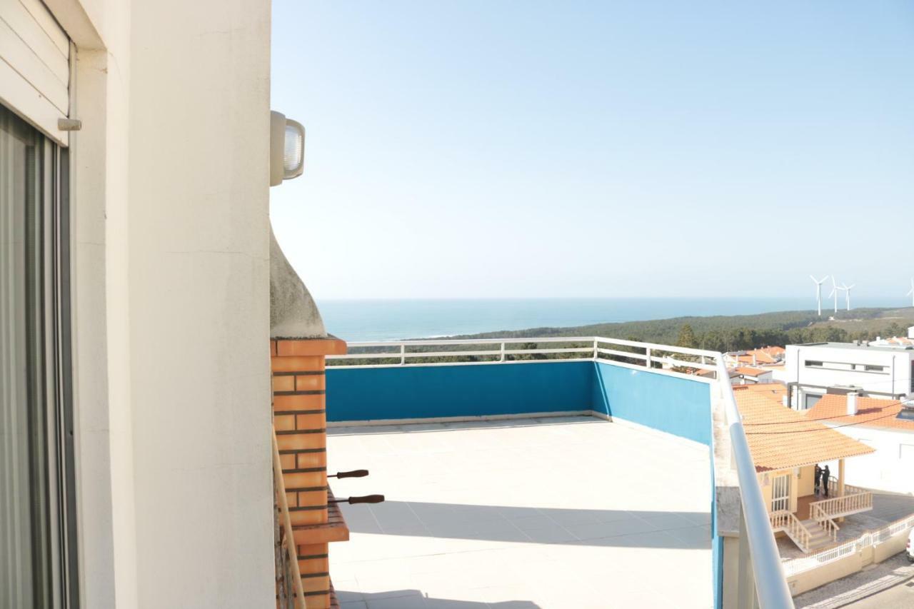 Sitio Penthouse - Big Terrace With Sea View & Bbq Villa Nazare Bagian luar foto