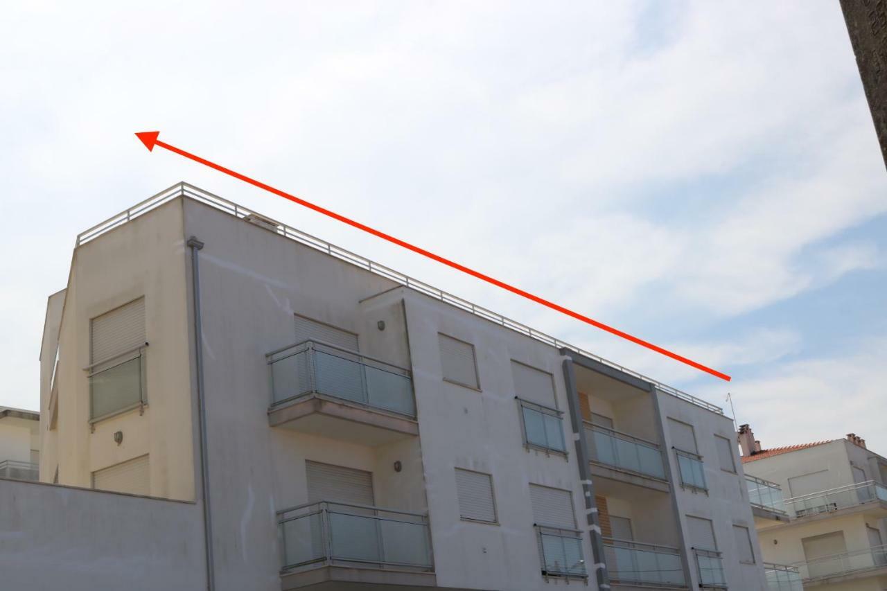 Sitio Penthouse - Big Terrace With Sea View & Bbq Villa Nazare Bagian luar foto